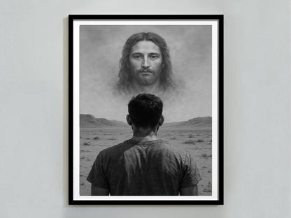 jesus christ resurrected poster hand of god art he is risen christ leaving tomb jesus saves peter christian wall art digital download printable wall art poster, digital download
