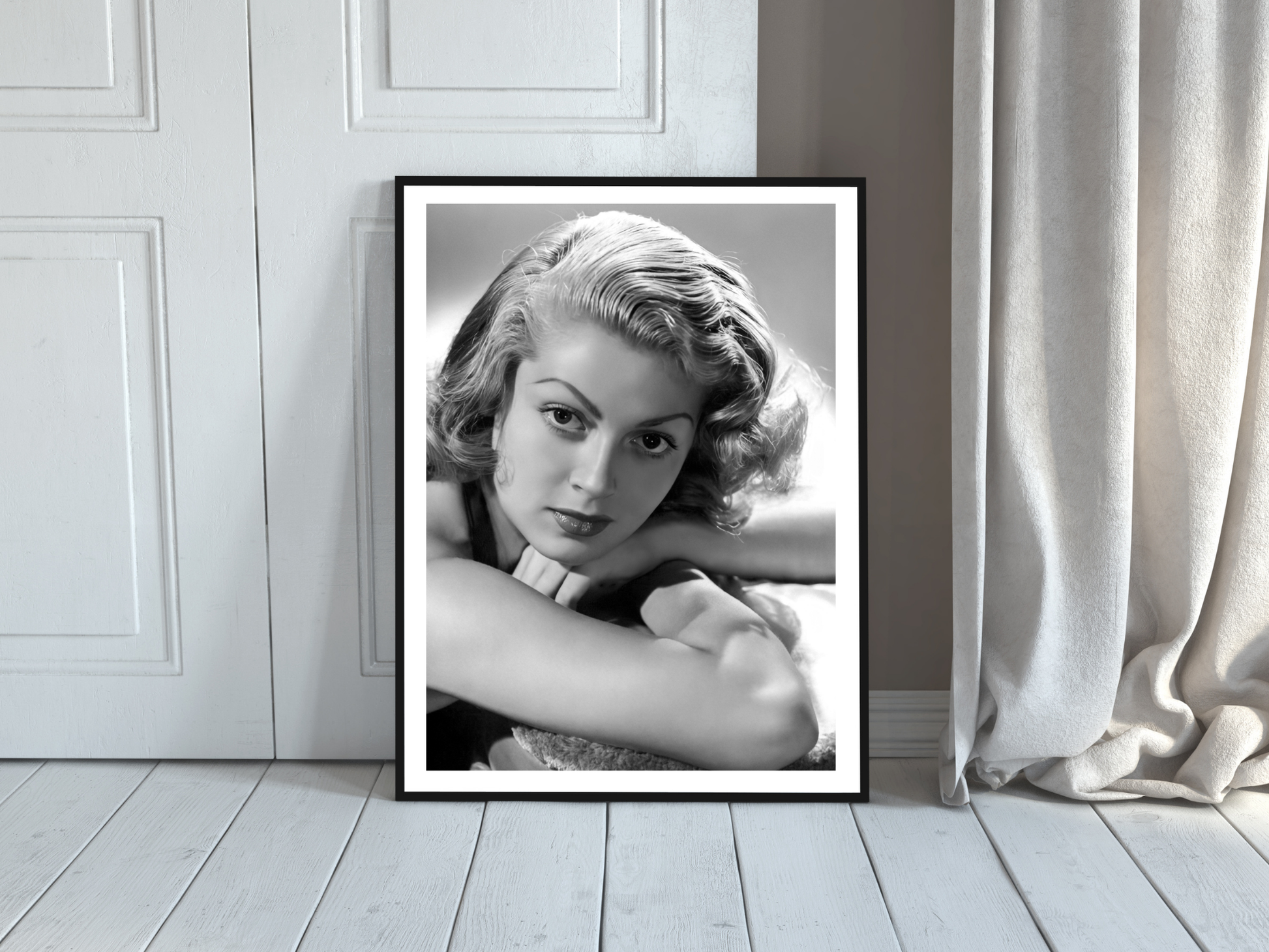 Lana Turner Classic Hollywood Golden Age Glamour Portrait Digital Download
