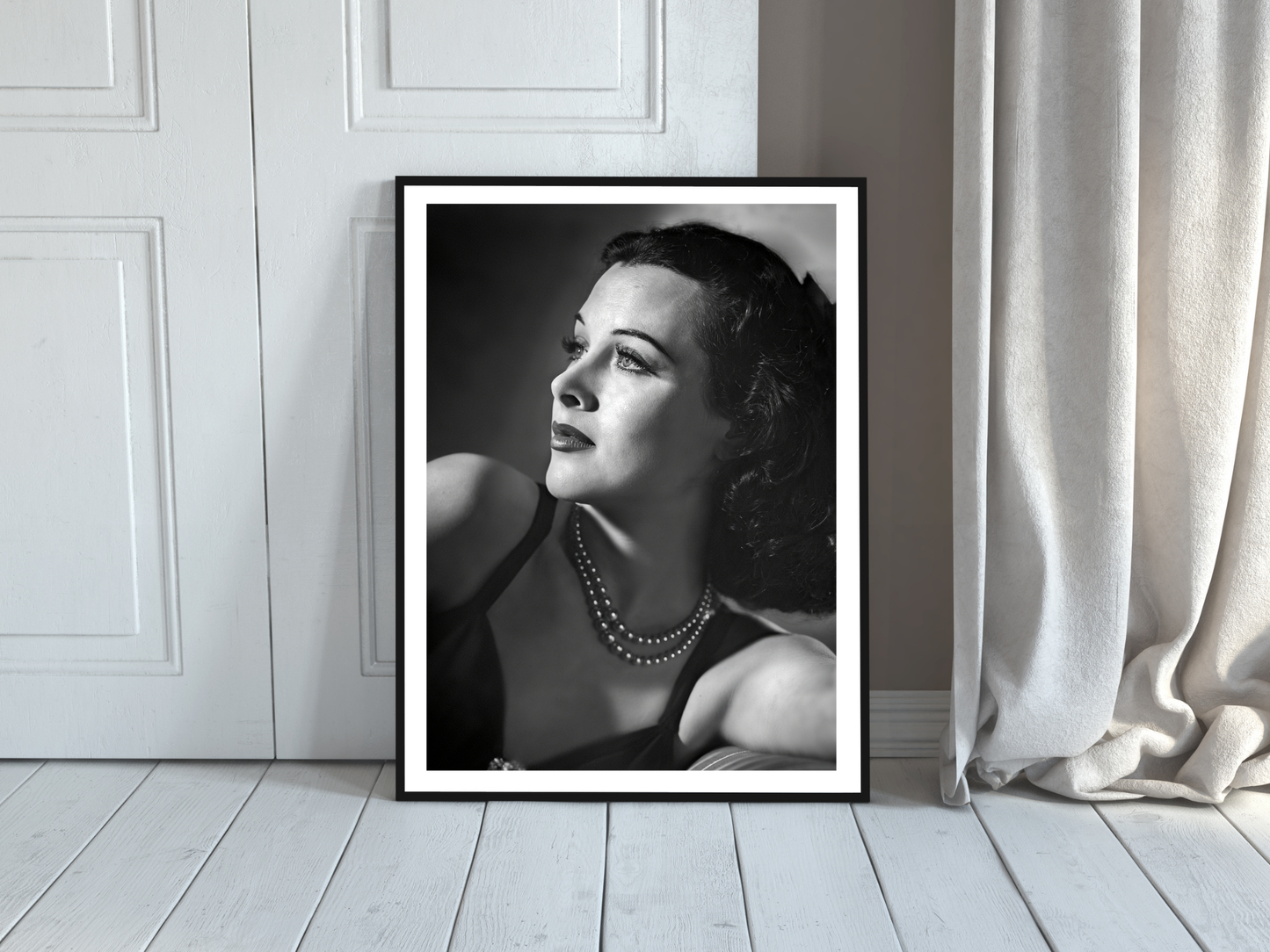 Vivien Leigh Elegant Vintage Hollywood Glamour Portrait Digital Download