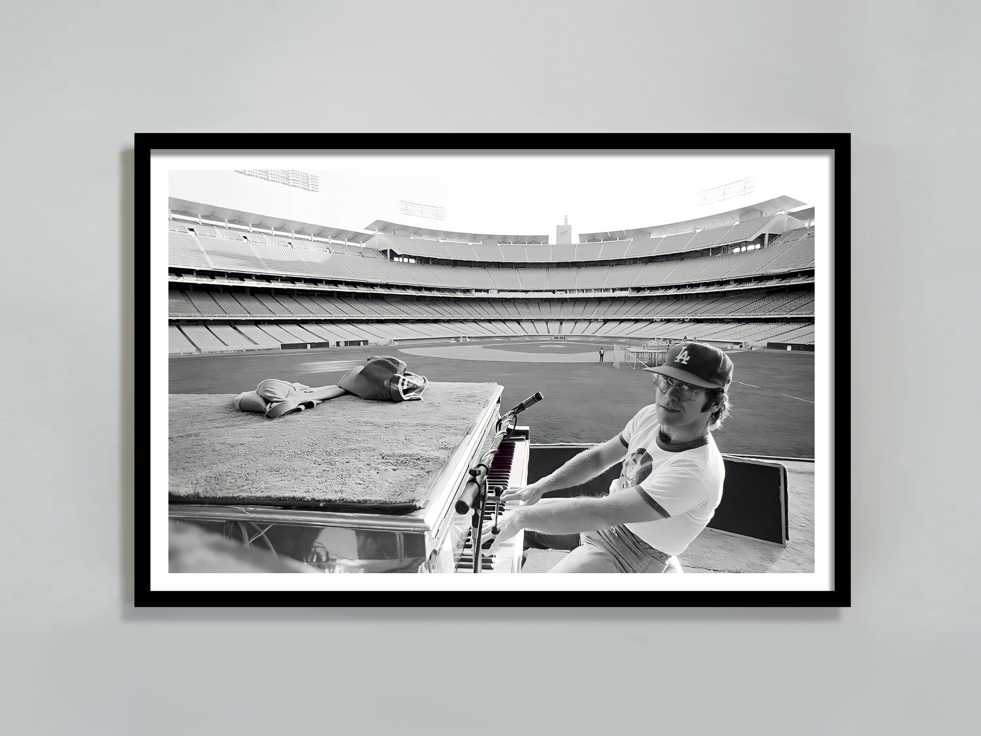 Elton John Dodger Stadium Concert Piano Los Angeles Dodgers Cap Digital Download