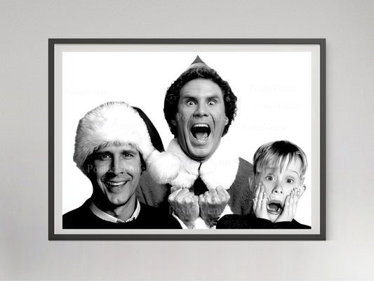retro black and white christmas poster funny holiday decor vintage bathroom art restroom wall print black white decor digital download printable wall art poster, digital download