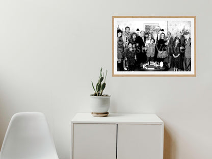 funny christmas family poster digital art print retro holiday decor unique xmas gift festive wall art home decor instant download printable wall art poster, digital download