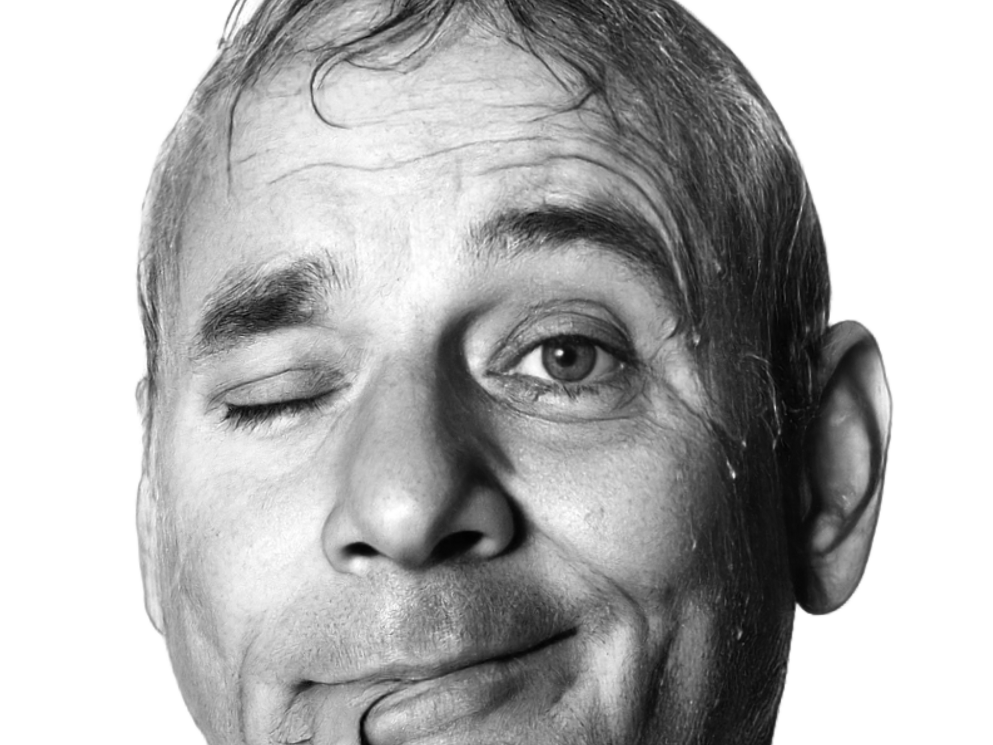 Bill Murray Quirky Black and White Portrait Comedy Legend Digital Download