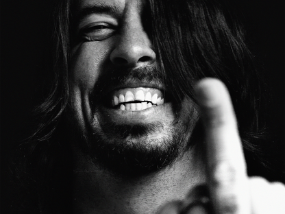 Dave Grohl Rock and Roll Rebellious Portrait Digital Download