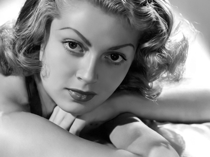 Lana Turner Classic Hollywood Golden Age Glamour Portrait Digital Download
