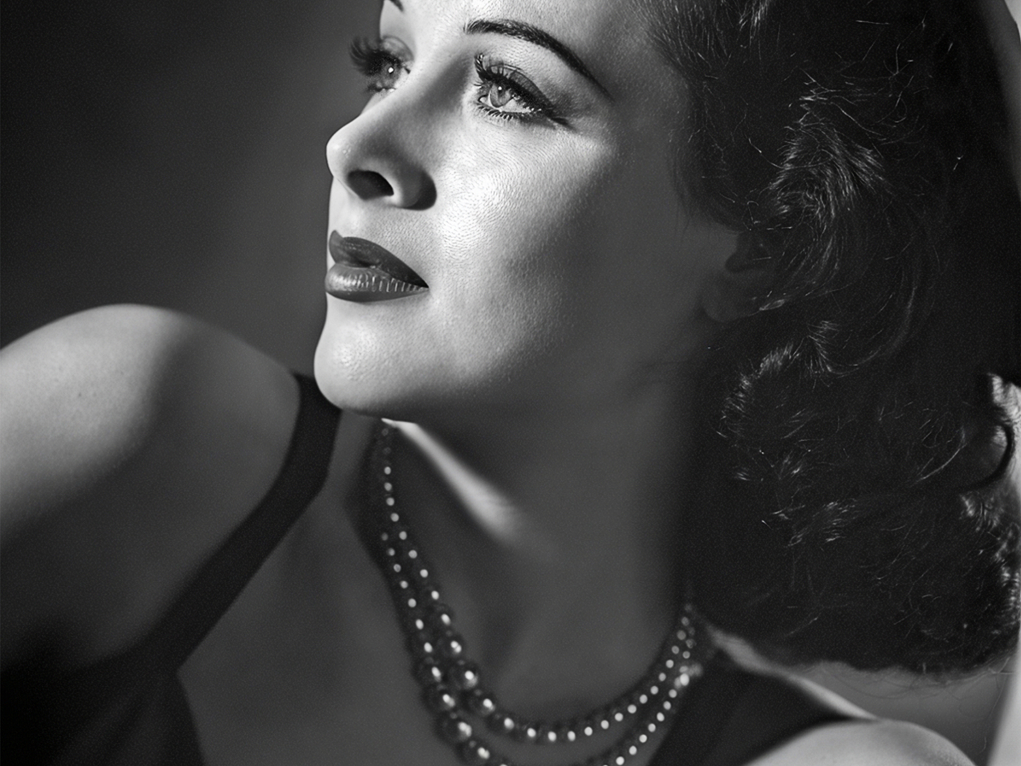 Vivien Leigh Elegant Vintage Hollywood Glamour Portrait Digital Download