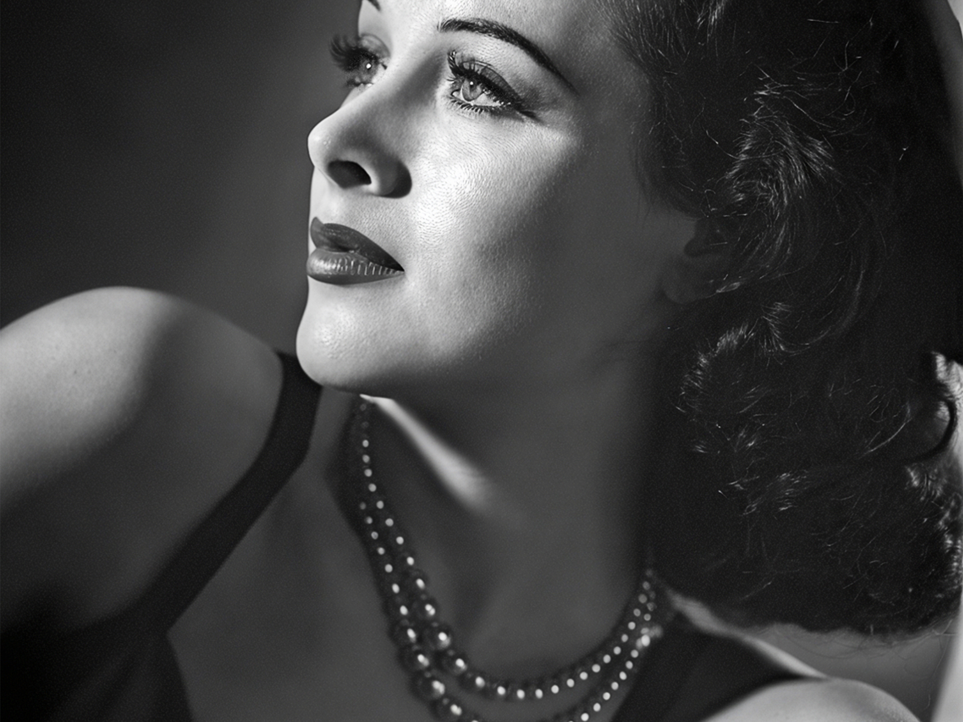 Vivien Leigh Elegant Vintage Hollywood Glamour Portrait Digital Download