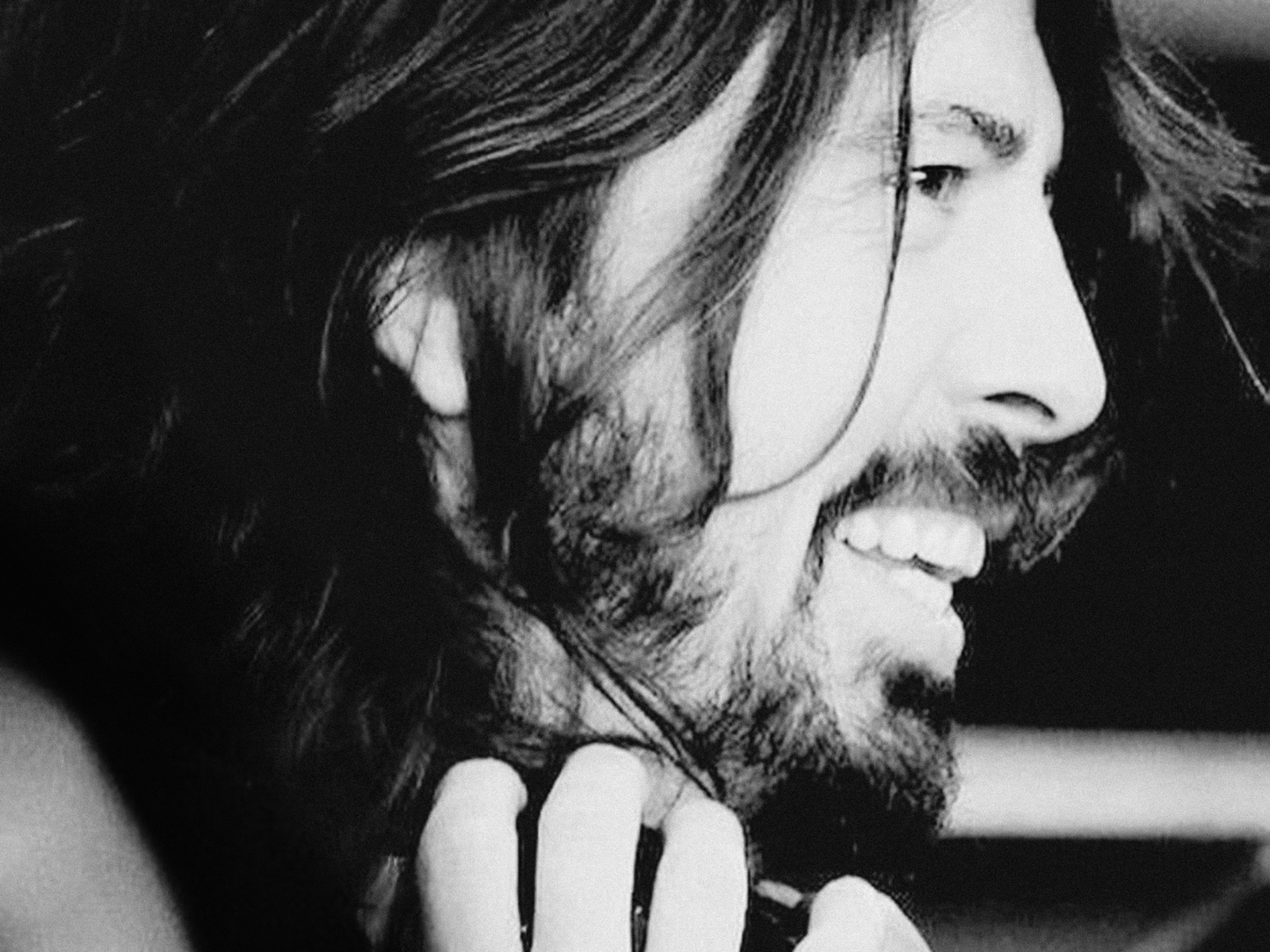Dave Grohl Black and White Candid Rock Portrait Digital Download