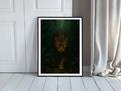 cat luxury print retro kitchen decor mid century modern decor trendy wall art cat lover gift dining room print digital download printable wall art poster, digital download
