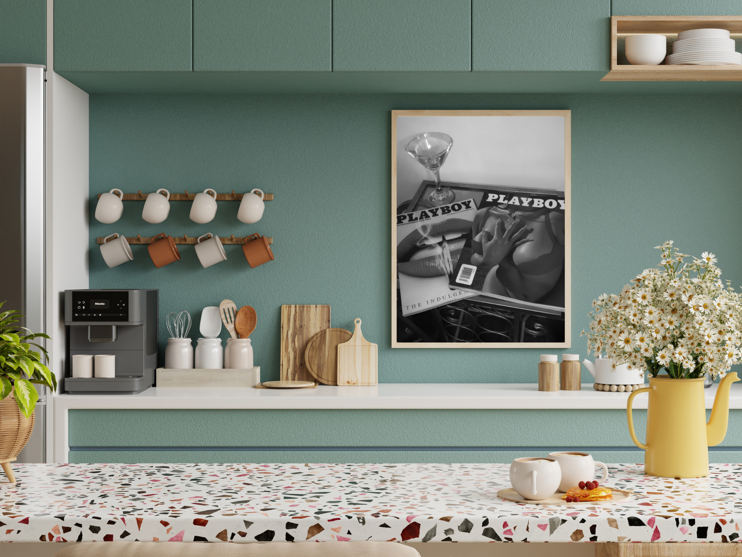 Playboy Magazine Covers Retro Cocktail Glamour Wall Art Digital Download