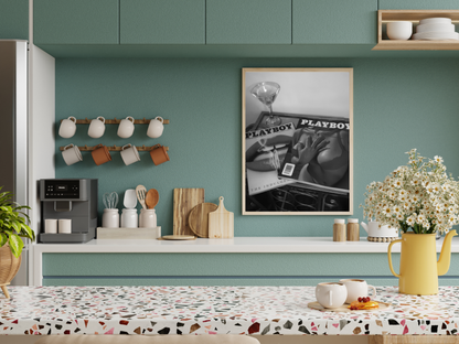 Playboy Magazine Covers Retro Cocktail Glamour Wall Art Digital Download