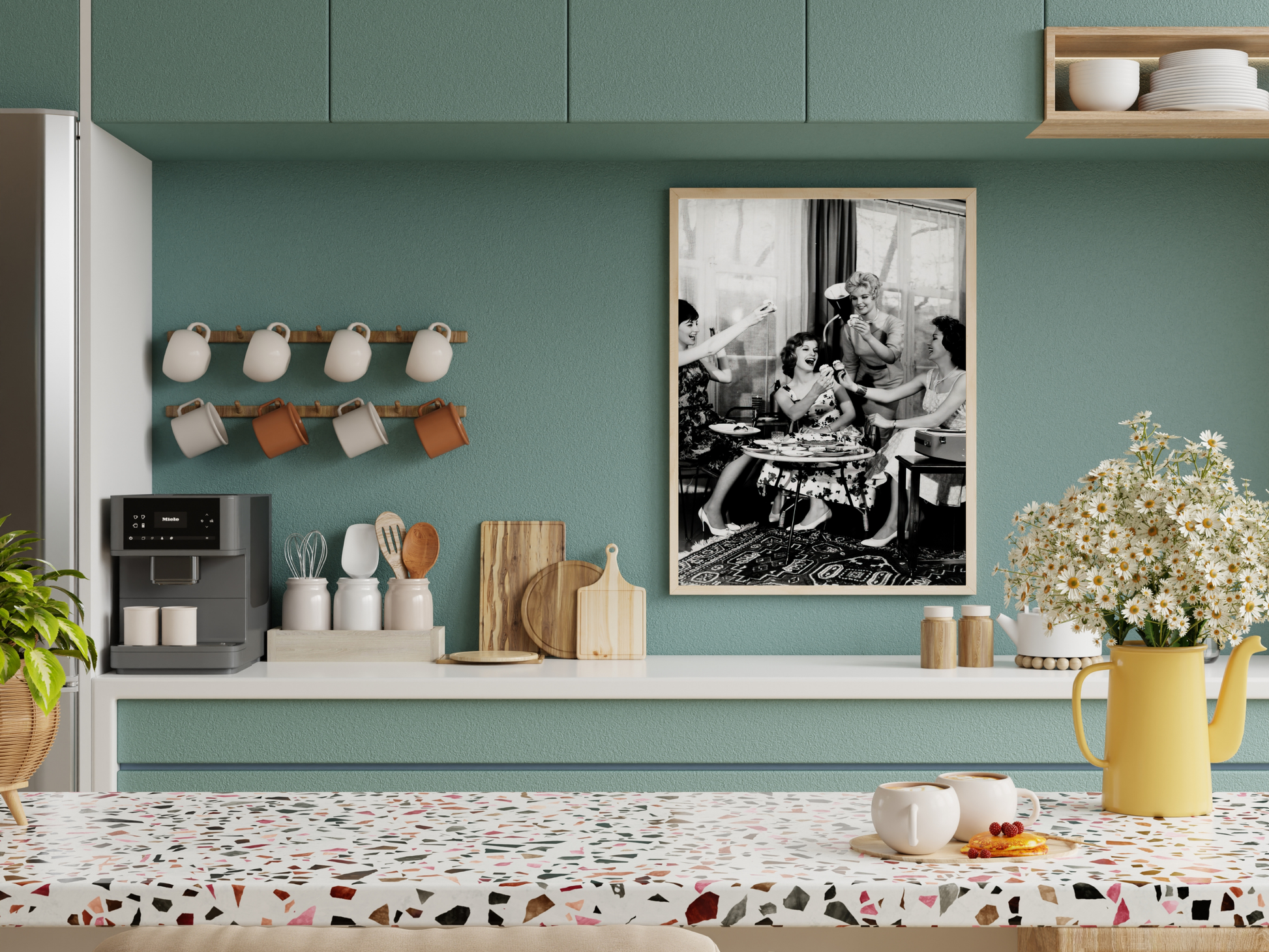 1950s Vintage House Party Women Celebration Retro Lifestyle Digital Download