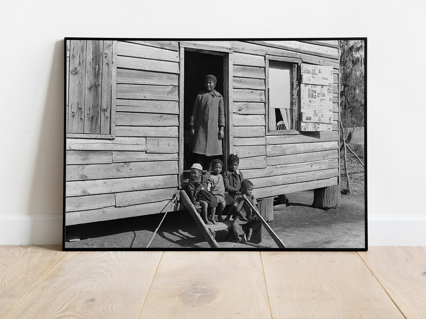 African American Print, Negro Home, Black and White Wall Art, Vintage Photo, Black History Month Print, Civil Rights Poster, Slavery Photos