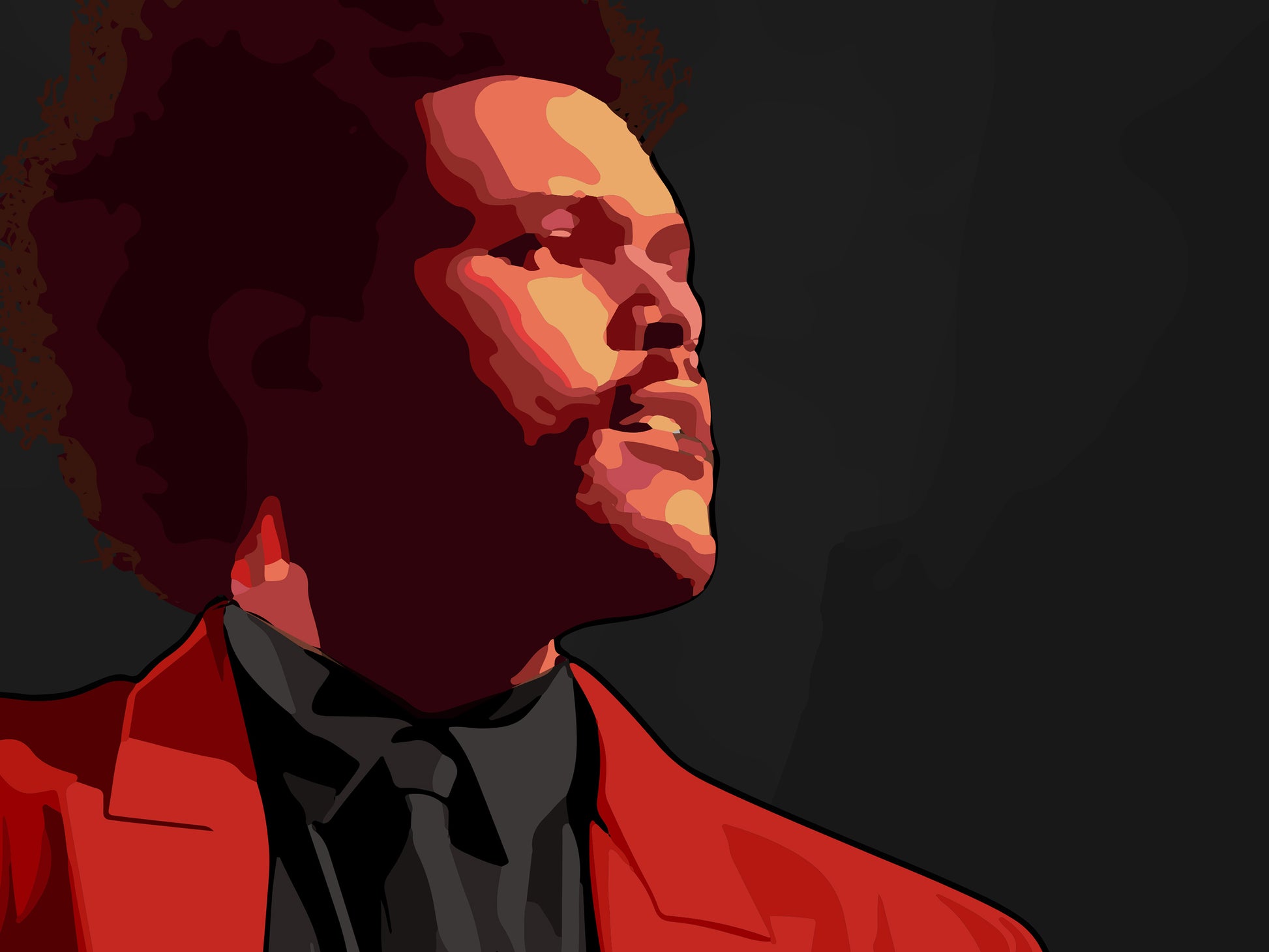 The Weeknd After Hours Concert Poster Music Wall Art Digital Download