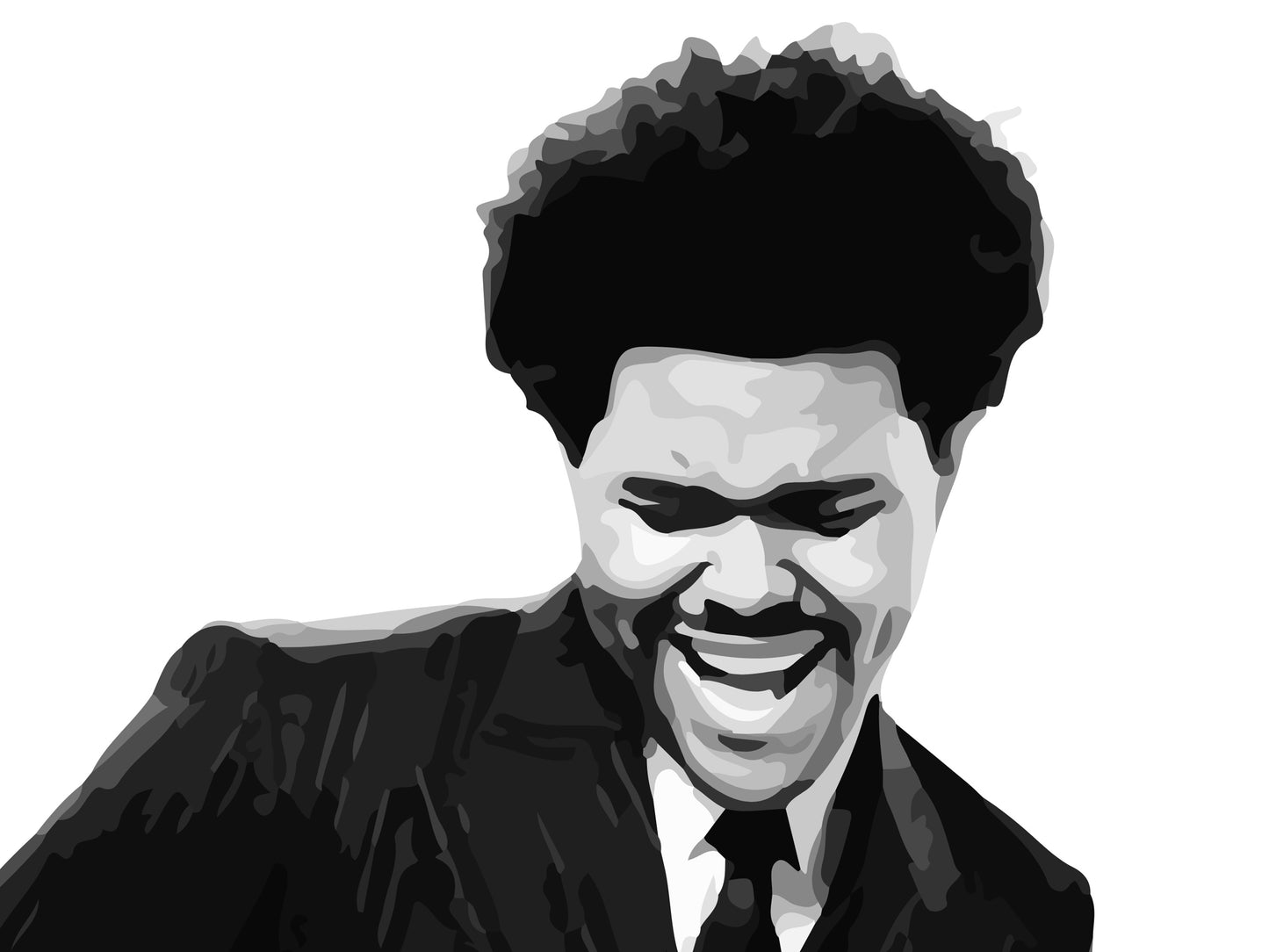 The Weeknd Concert Poster Black and White Music Wall Art Digital Download