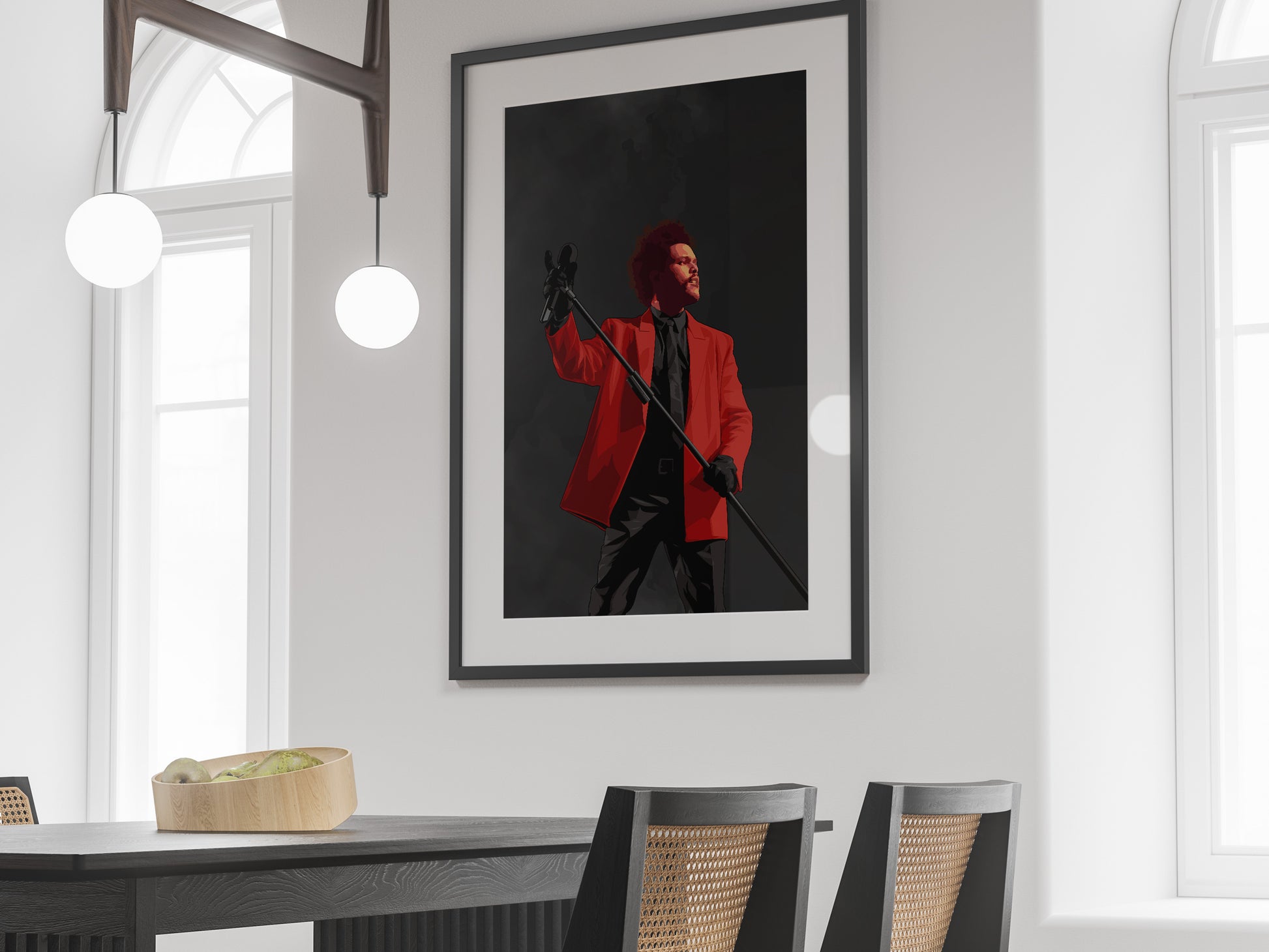 The Weeknd After Hours Concert Poster Music Wall Art Digital Download