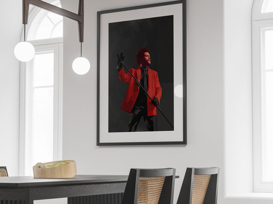 The Weeknd After Hours Concert Poster Music Wall Art Digital Download