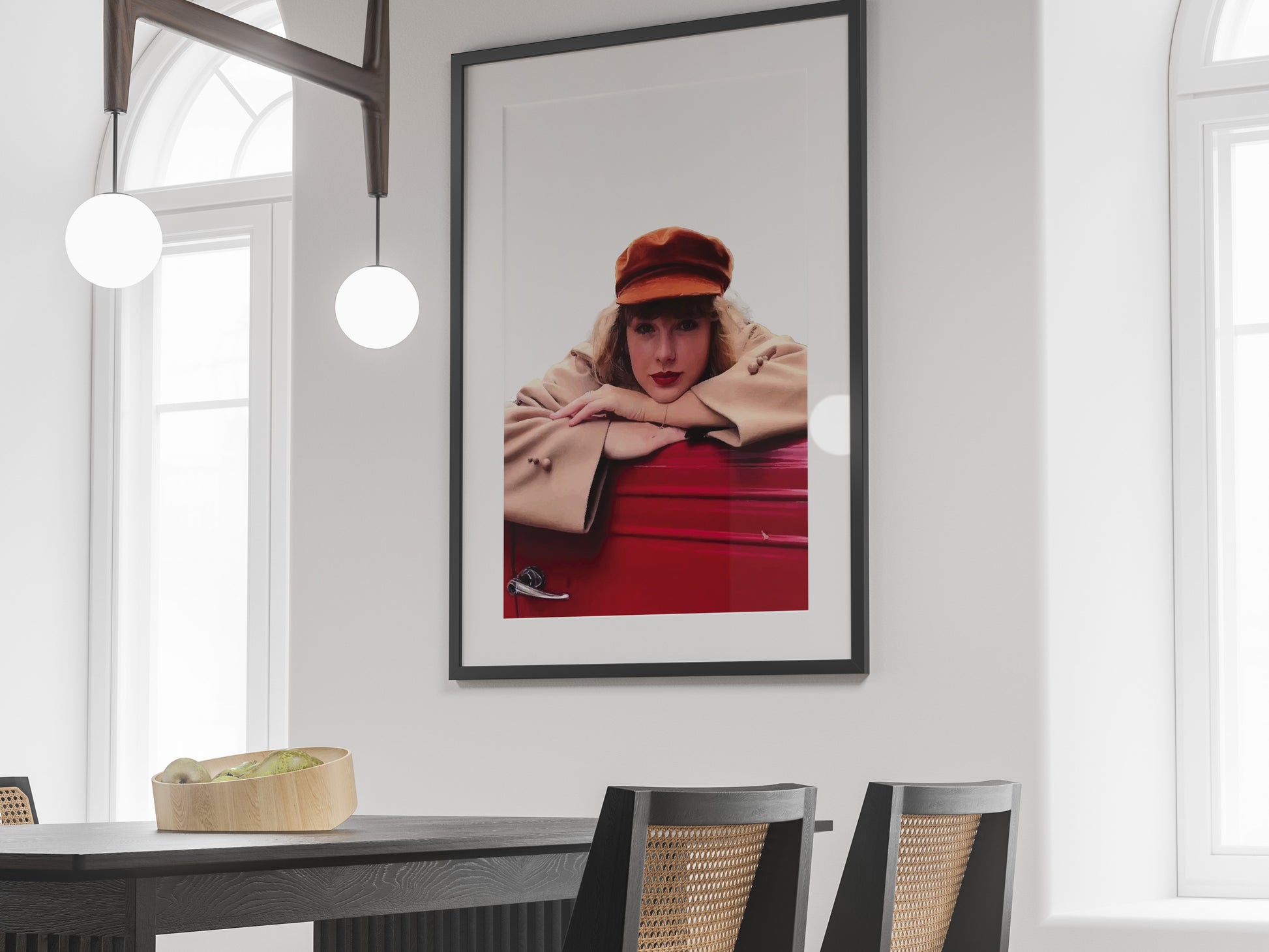 Taylor Swift Red Album Cover Poster Music Wall Art Digital Download