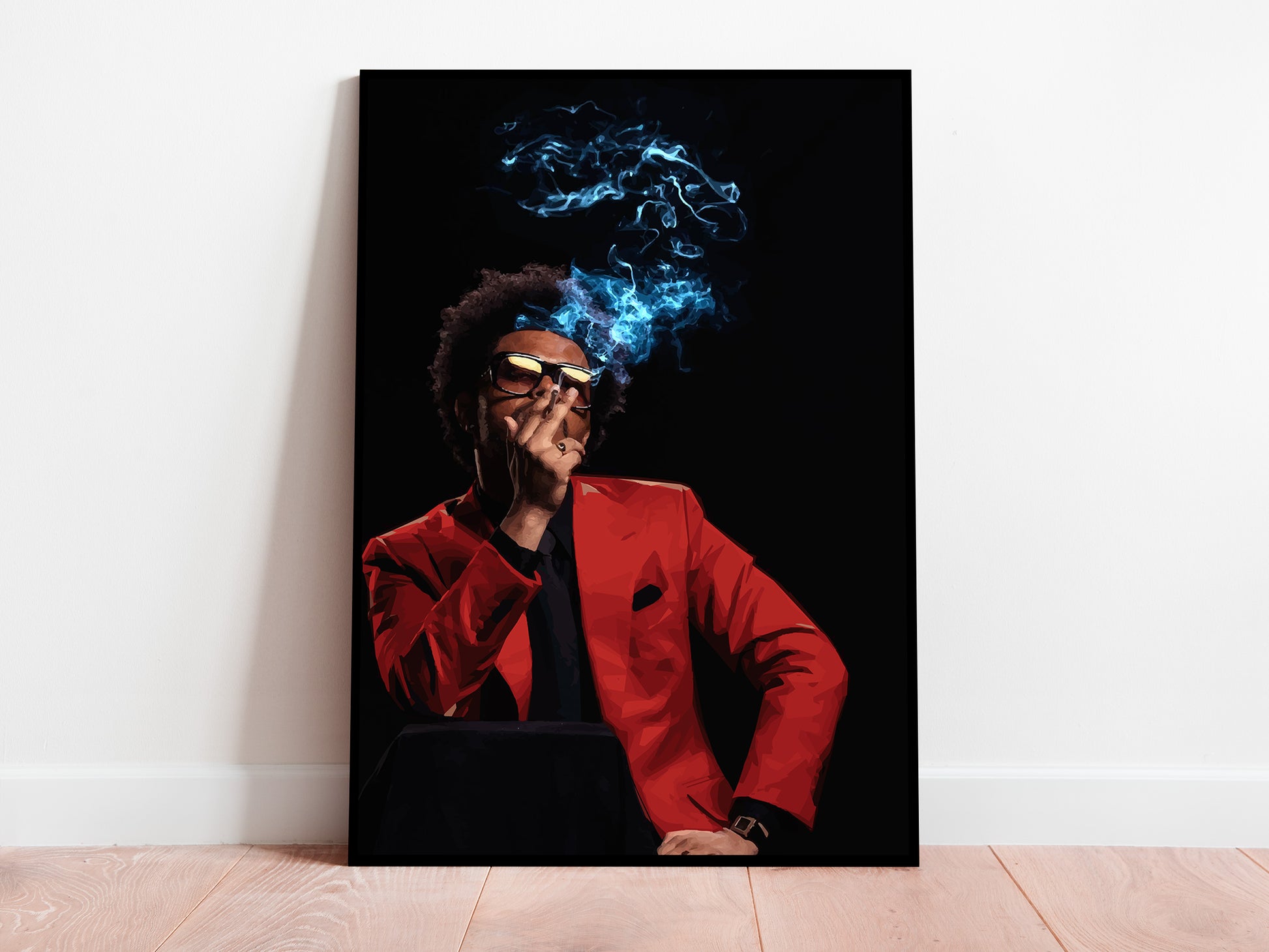 The Weeknd After Hours Smoking Poster Music Wall Art Digital Download