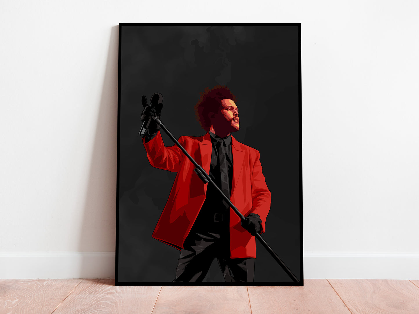 The Weeknd After Hours Concert Poster Music Wall Art Digital Download