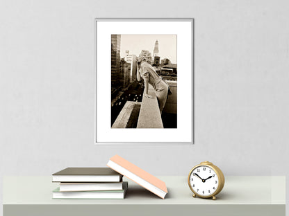 Marilyn Monroe Smoking Poster – Vintage Wall Art
