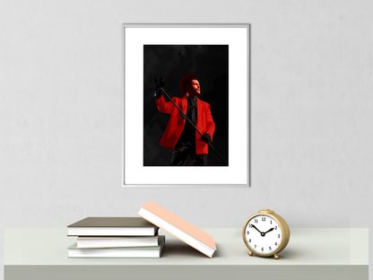 The Weeknd After Hours Concert Poster Music Wall Art Digital Download