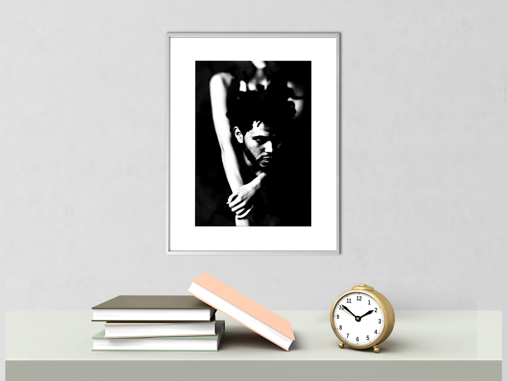 The Weeknd Trilogy Poster Black and White Music Wall Art Digital Download