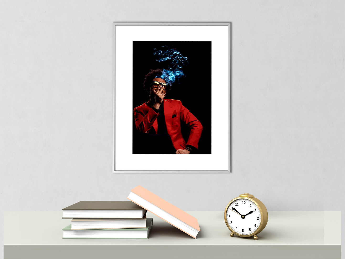 The Weeknd After Hours Smoking Poster Music Wall Art Digital Download