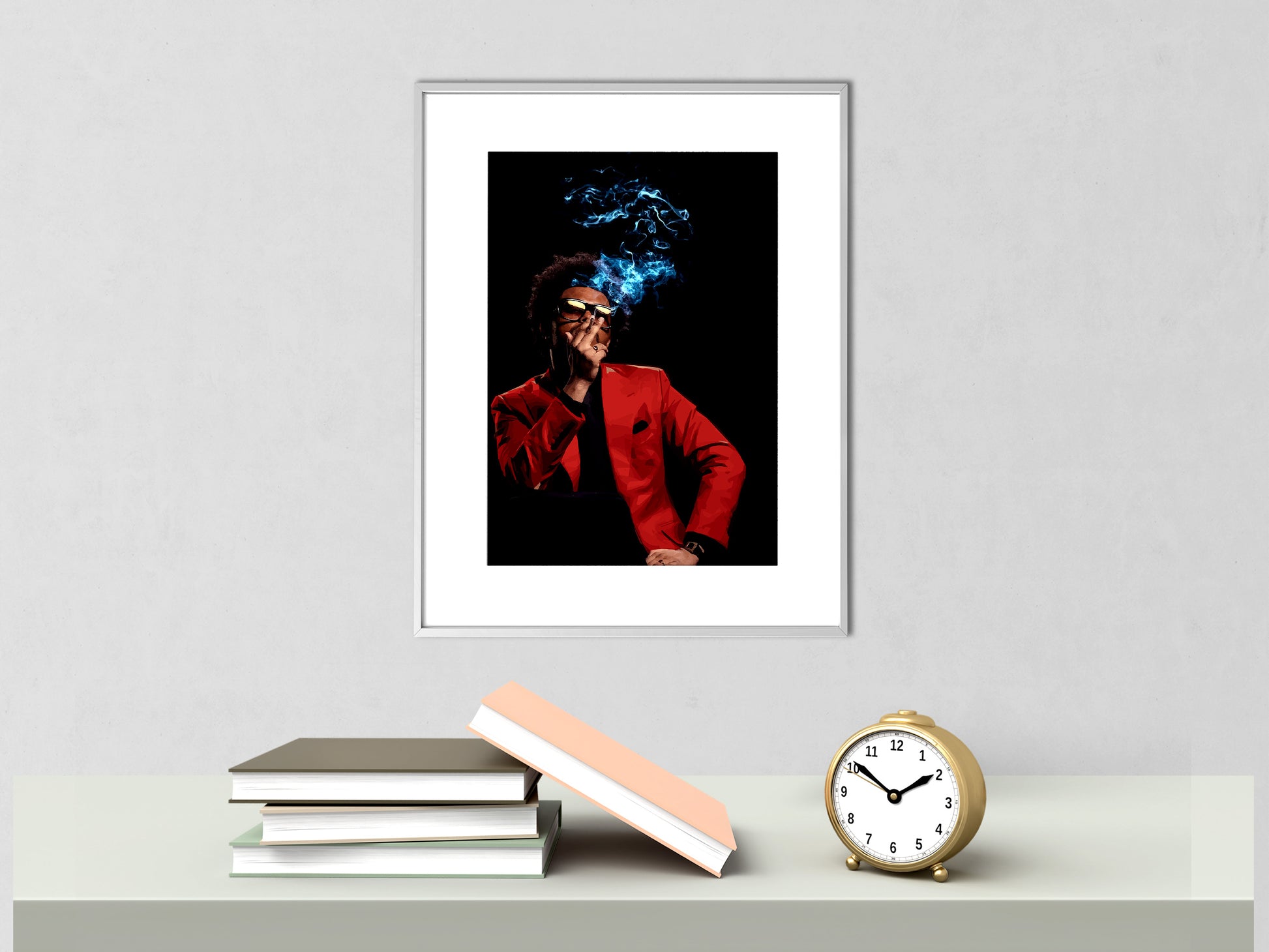 The Weeknd After Hours Smoking Poster Music Wall Art Digital Download
