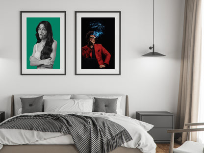 The Weeknd After Hours Smoking Poster Music Wall Art Digital Download