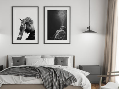 Harry Styles Love on Tour Poster Black and White Music Wall Art Digital Download