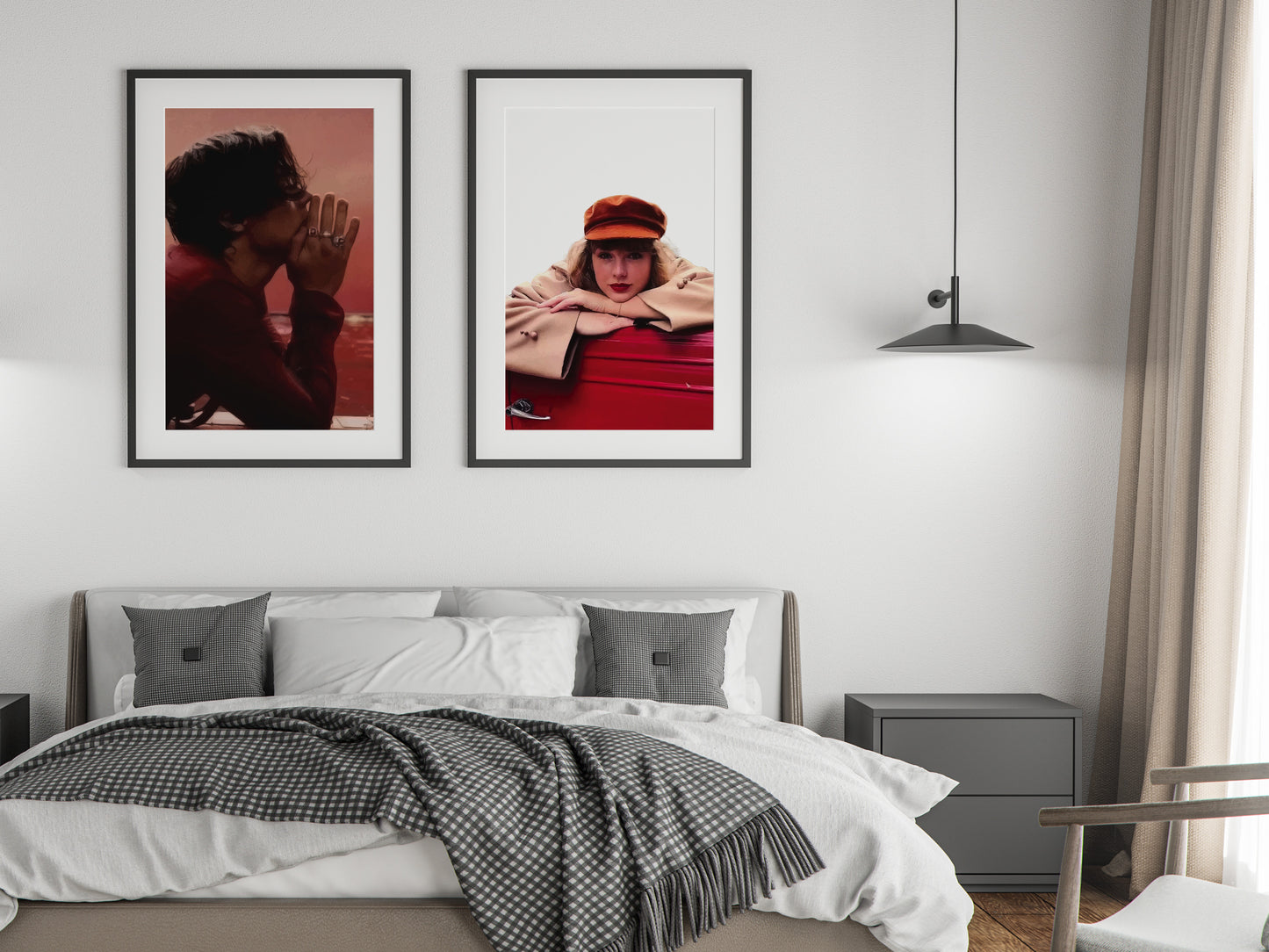 Taylor Swift Red Album Cover Poster Music Wall Art Digital Download