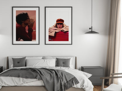 Taylor Swift Red Album Cover Poster Music Wall Art Digital Download