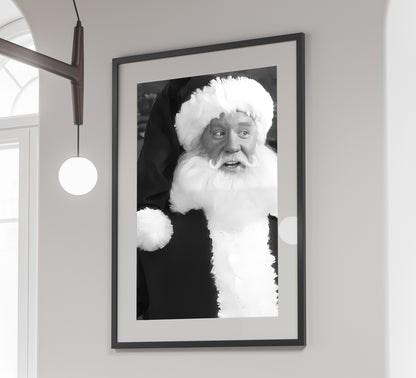 Santa Claus Movie Poster Tim Allen Classic Christmas Holiday Wall Art Digital Download