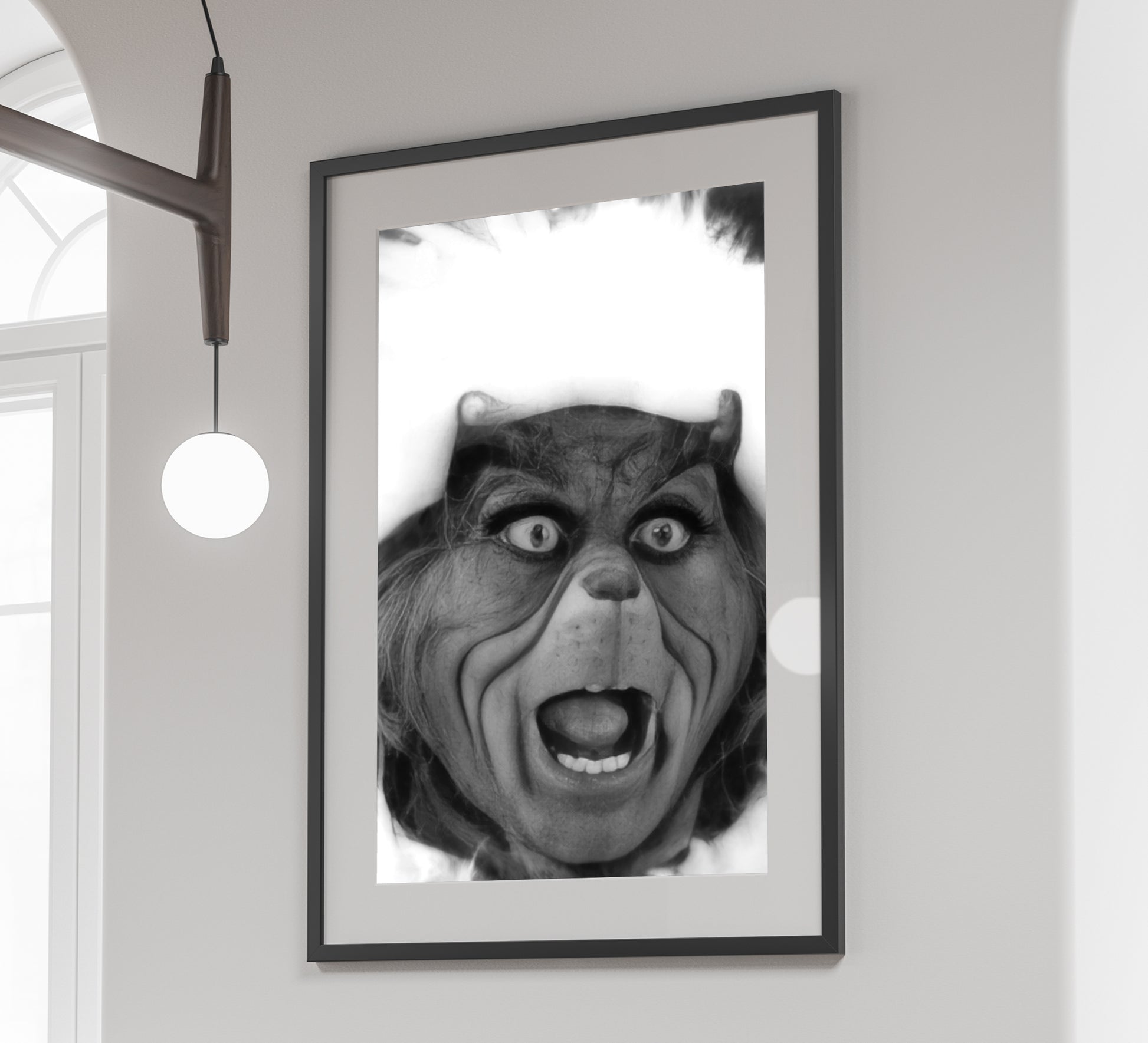 The Grinch Poster Jim Carrey Funny Classic Christmas Movie Wall Art Digital Download