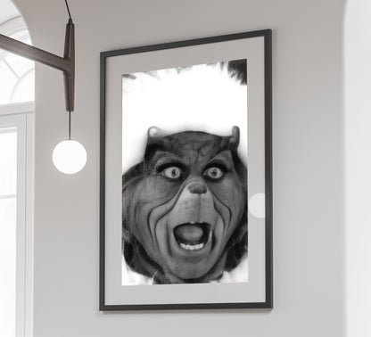 The Grinch Poster Jim Carrey Funny Classic Christmas Movie Wall Art Digital Download