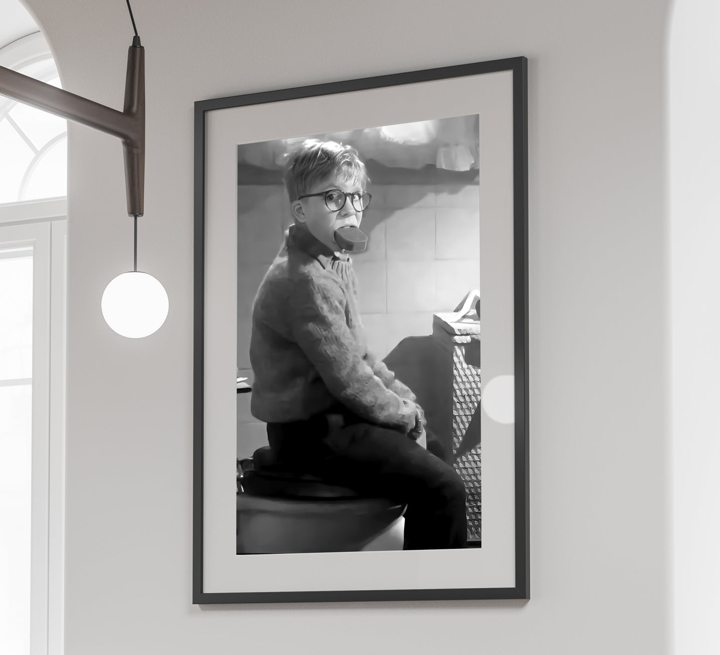 A Christmas Story Poster Ralphie Funny Classic Holiday Movie Wall Art Digital Download
