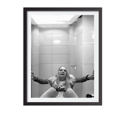 White Chicks Poster Black and White Funny Christmas Comedy Wall Art Digital Download