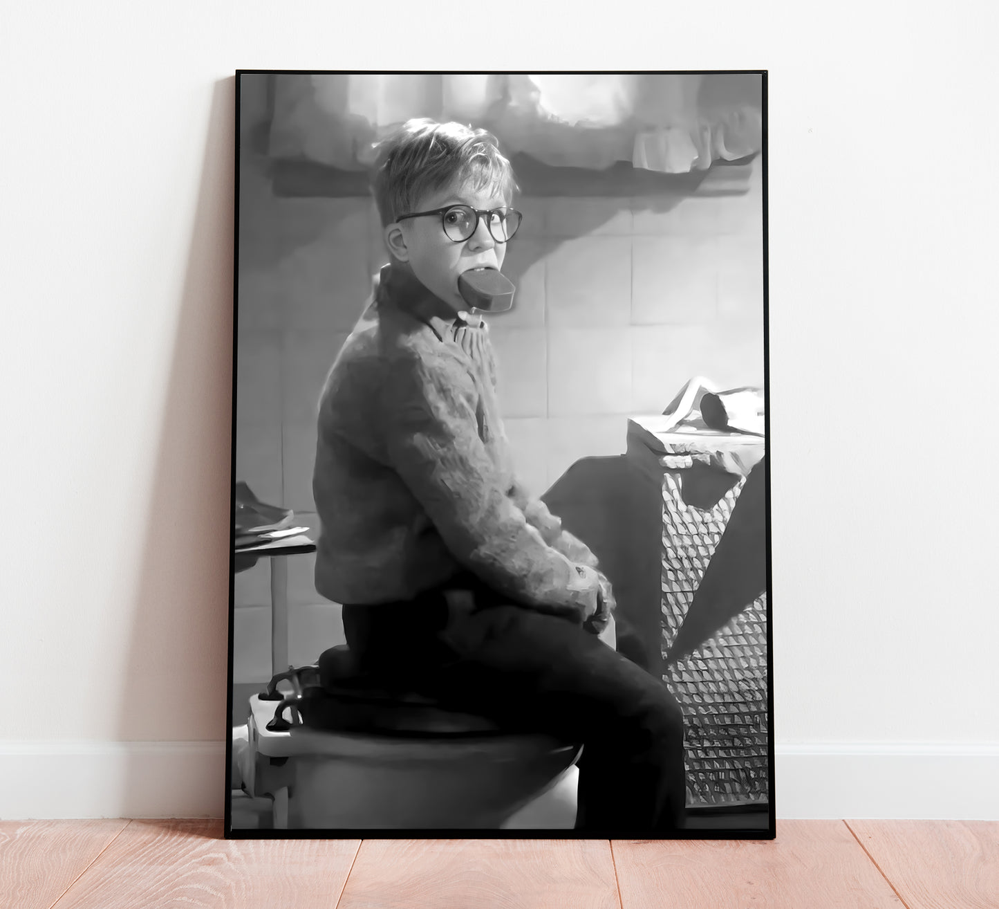 A Christmas Story Poster Ralphie Funny Classic Holiday Movie Wall Art Digital Download