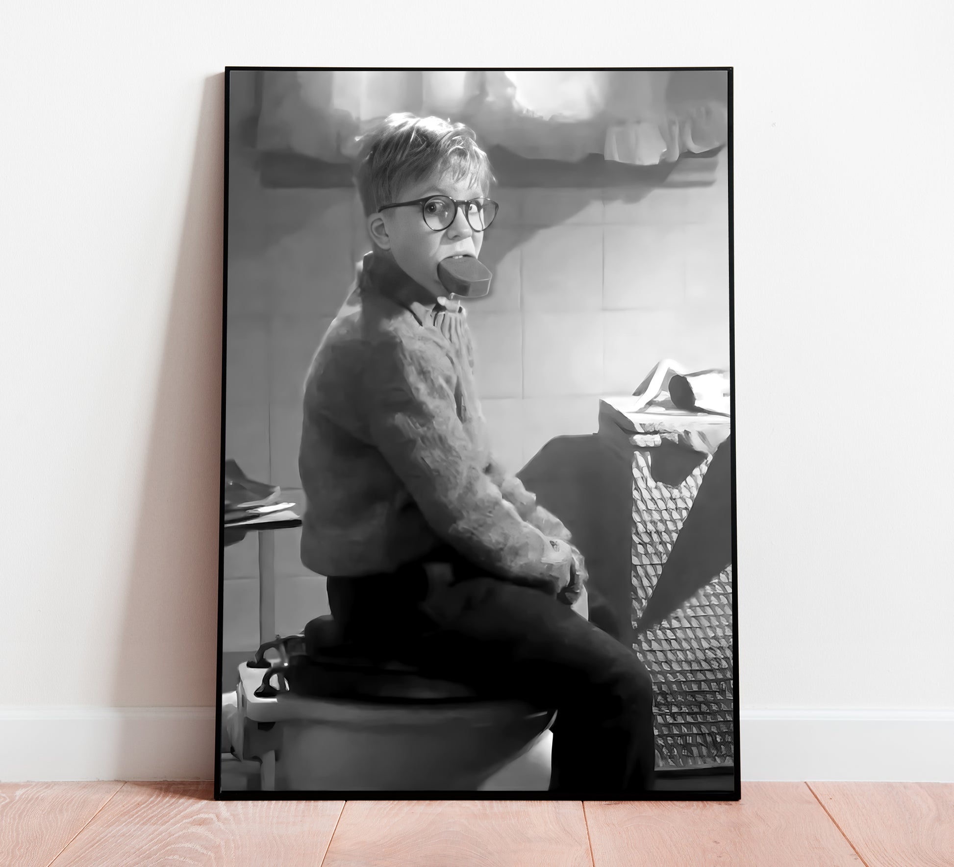 A Christmas Story Poster Ralphie Funny Classic Holiday Movie Wall Art Digital Download
