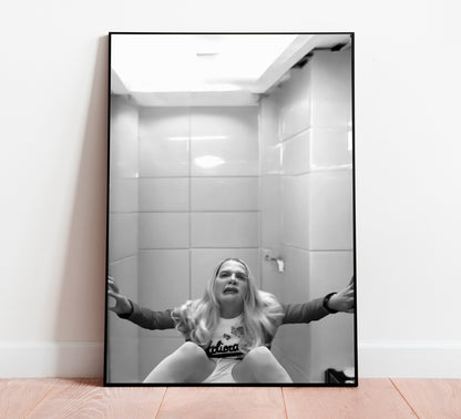 White Chicks Poster Black and White Funny Christmas Comedy Wall Art Digital Download