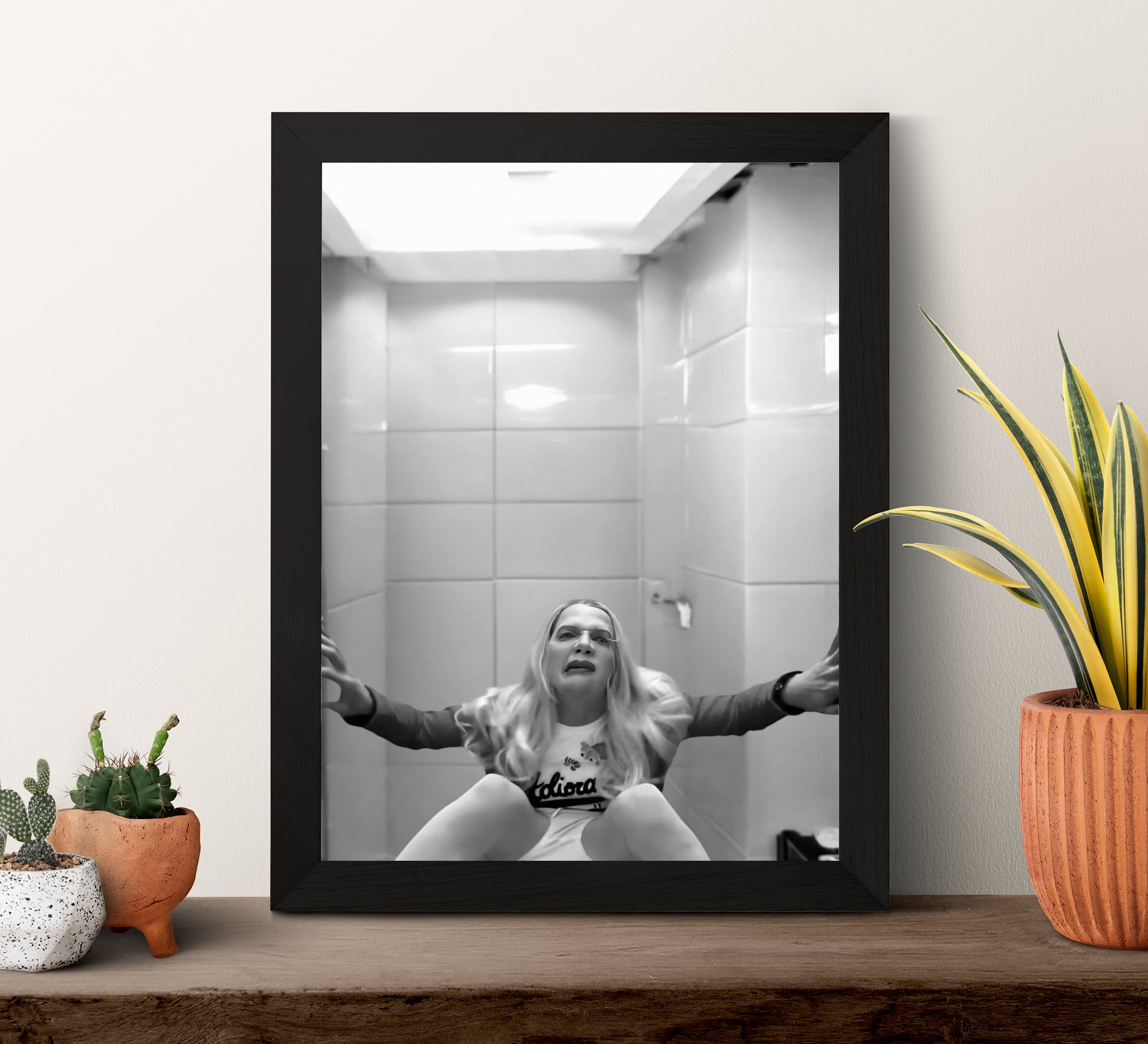 White Chicks Poster Black and White Funny Christmas Comedy Wall Art Digital Download