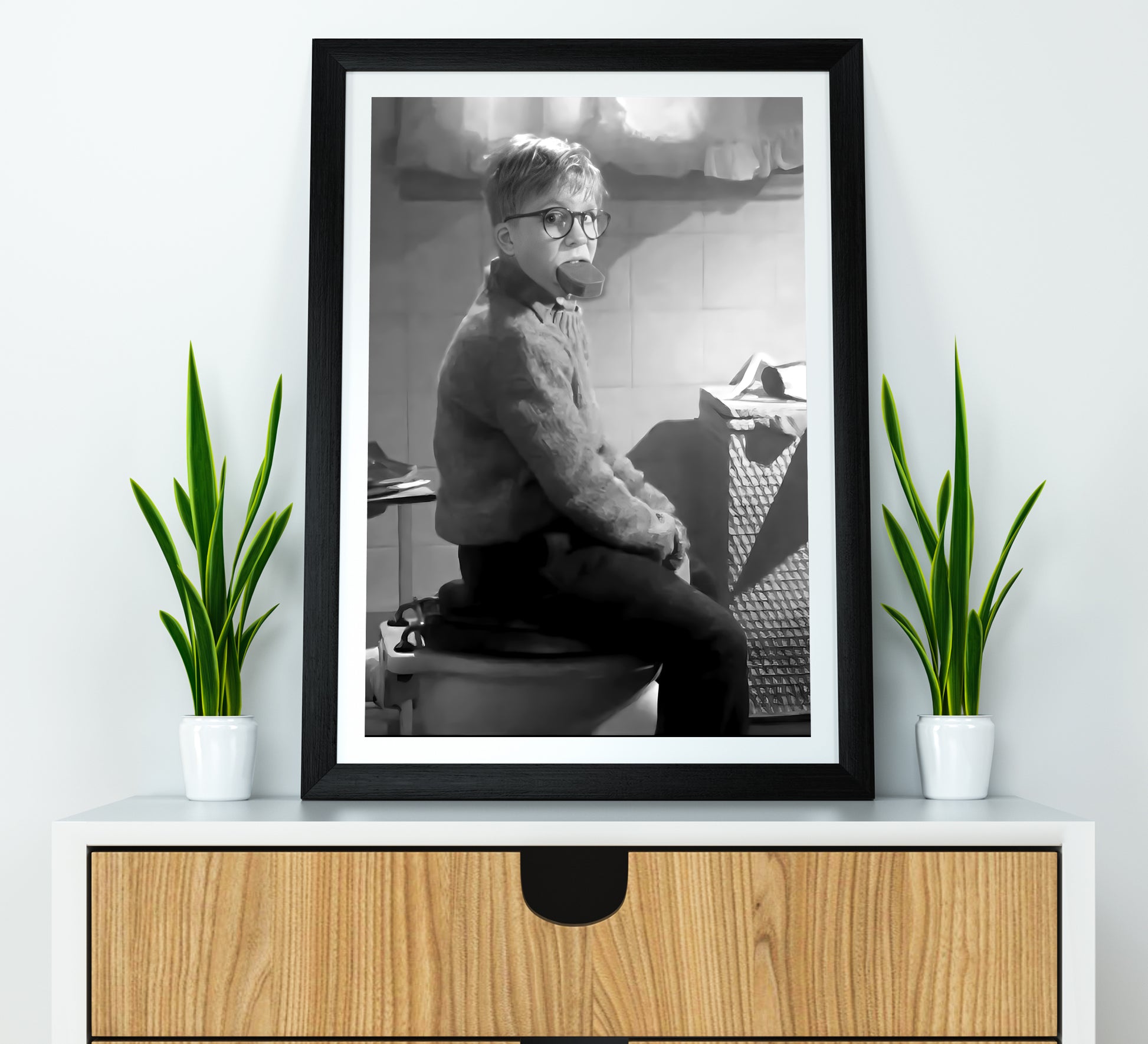 A Christmas Story Poster Ralphie Funny Classic Holiday Movie Wall Art Digital Download