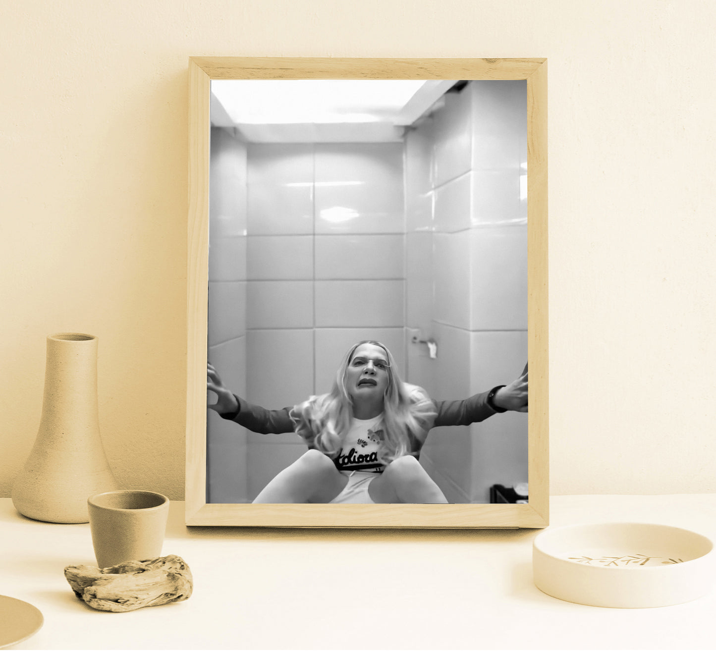 White Chicks Poster Black and White Funny Christmas Comedy Wall Art Digital Download