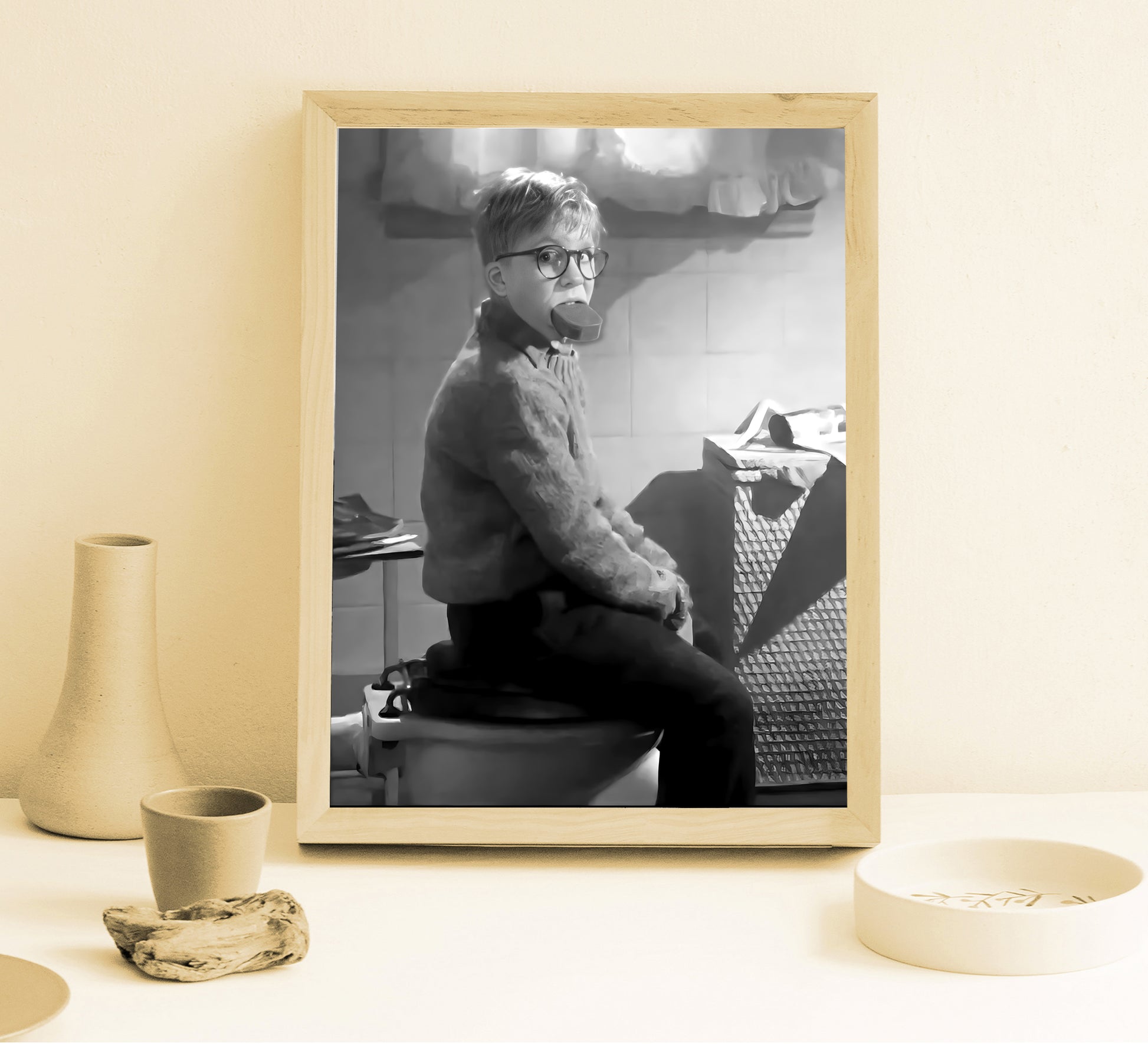 A Christmas Story Poster Ralphie Funny Classic Holiday Movie Wall Art Digital Download