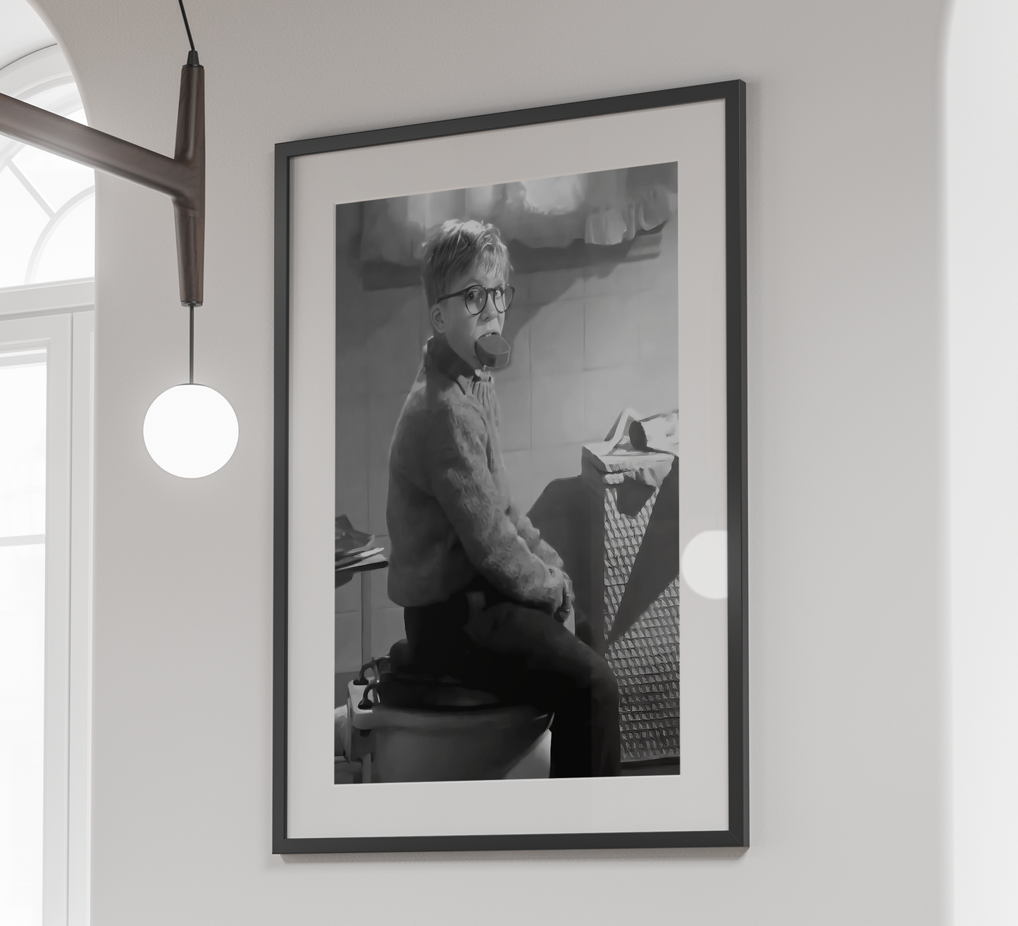 A Christmas Story Poster Ralphie Funny Classic Holiday Movie Wall Art Digital Download