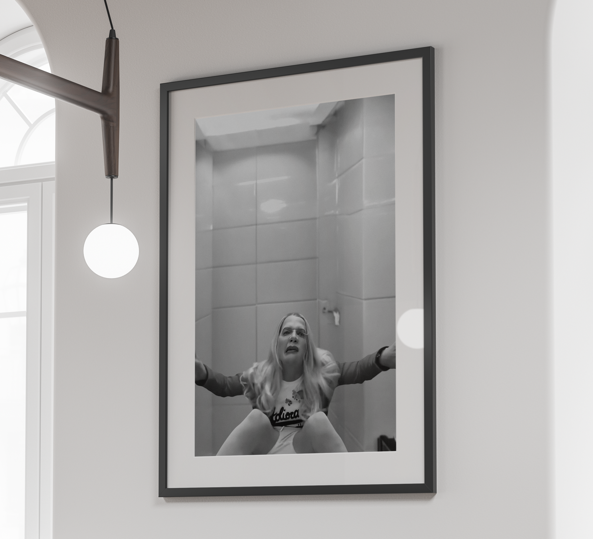 White Chicks Poster Black and White Funny Christmas Comedy Wall Art Digital Download