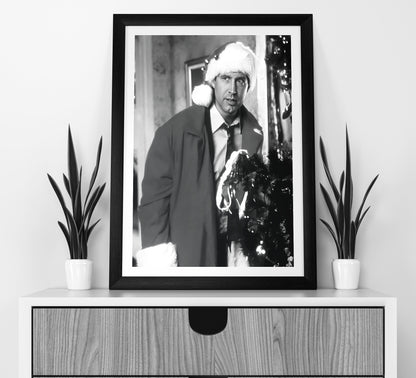 Christmas Vacation Poster Chevy Chase Classic Holiday Comedy Wall Art Digital Download