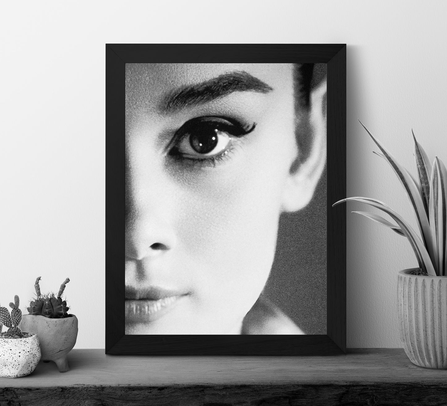 Audrey Hepburn Close-Up Poster – Vintage Hollywood Print