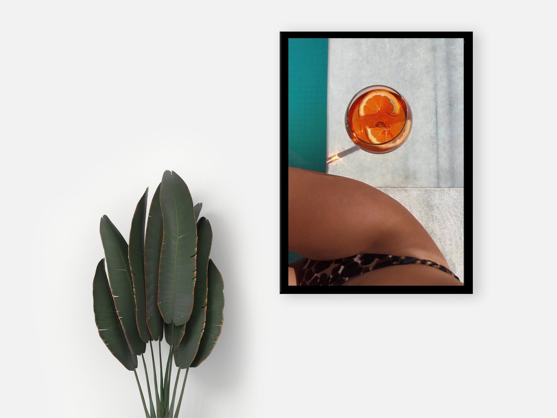 woman drinking aperol spritz poster swimming pool print cocktail printable wall art bar cart decor aperol spritz print digital download printable wall art poster, digital download